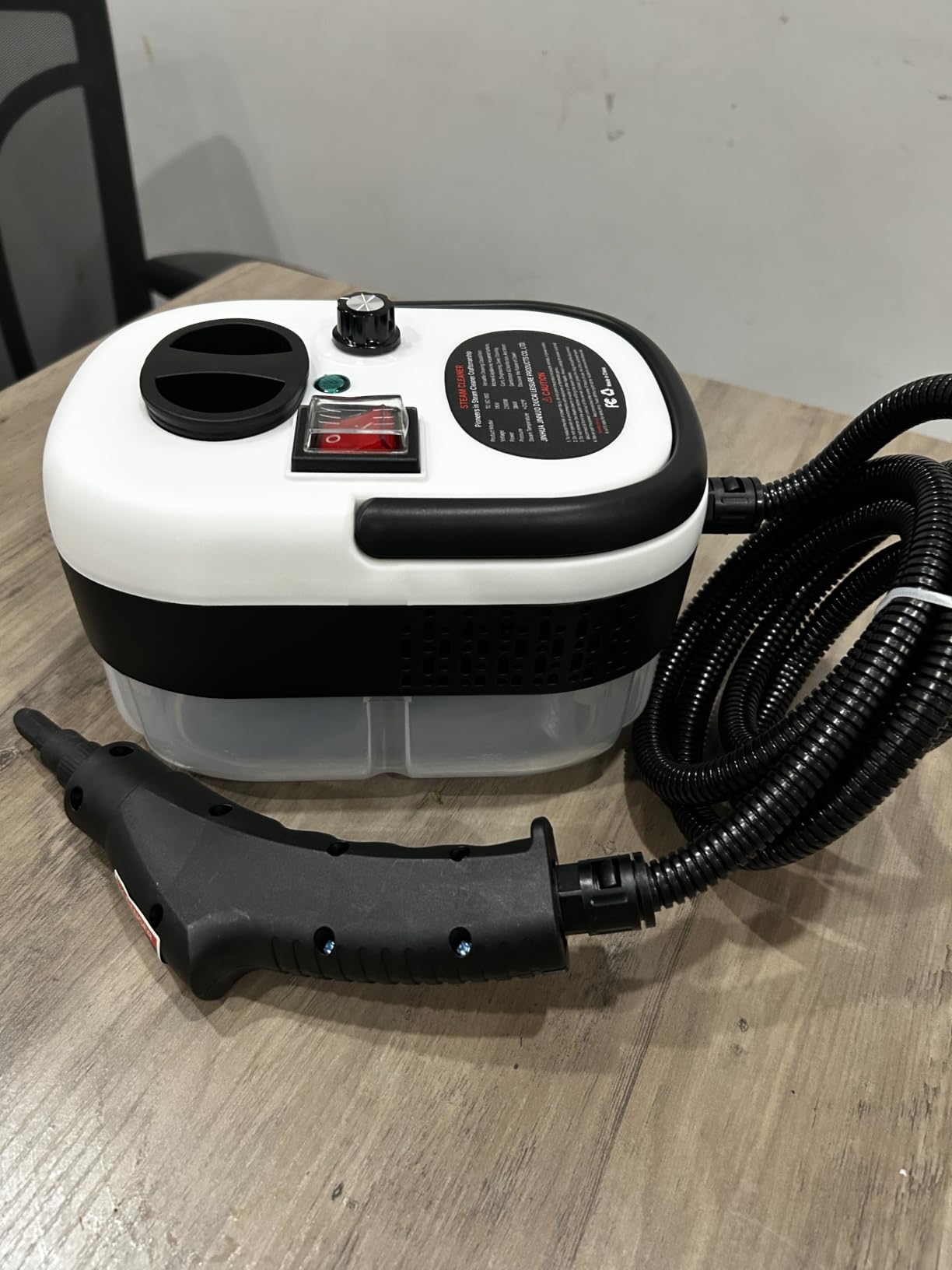 2500W Handheld Steam Cleaner for Home, 6-Level High Pressure Steam Gun, Steam Machine w/40.6oz Tank, Portable Car Steamer for Auto Detailing & Cleaning, Car, Floor, Furniture, Tile Grout, Wall customer photo 2