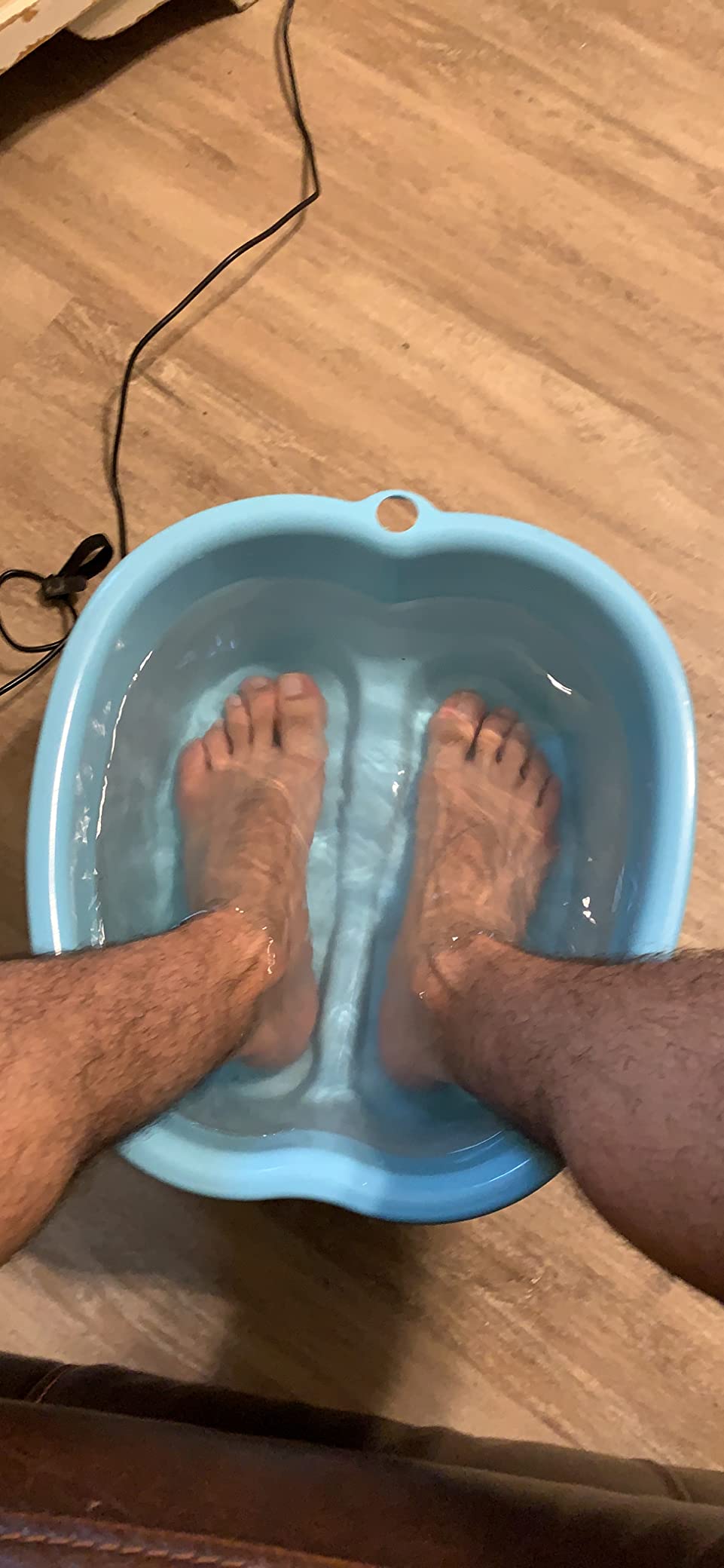 Shiatsu Foot Massager with Heat and Remote Control for Plantar Fasciitis customer photo 1