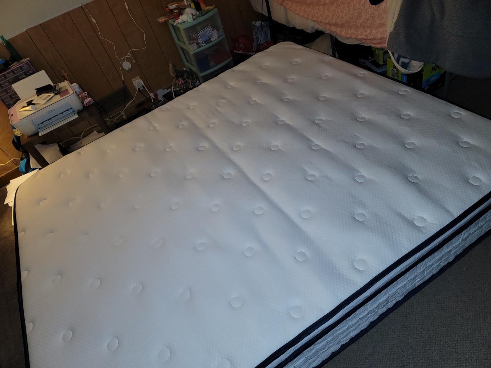 King Size Mattress 12 Inch, Upgraded Luxury Hybrid King Mattress in a Box | Hotel-Level Design, Cooling Gel Memory Foam & Zoned Pocket Spring, Back Pain Relief, Edge Support, Certified Safe, 365-Trials customer photo 2