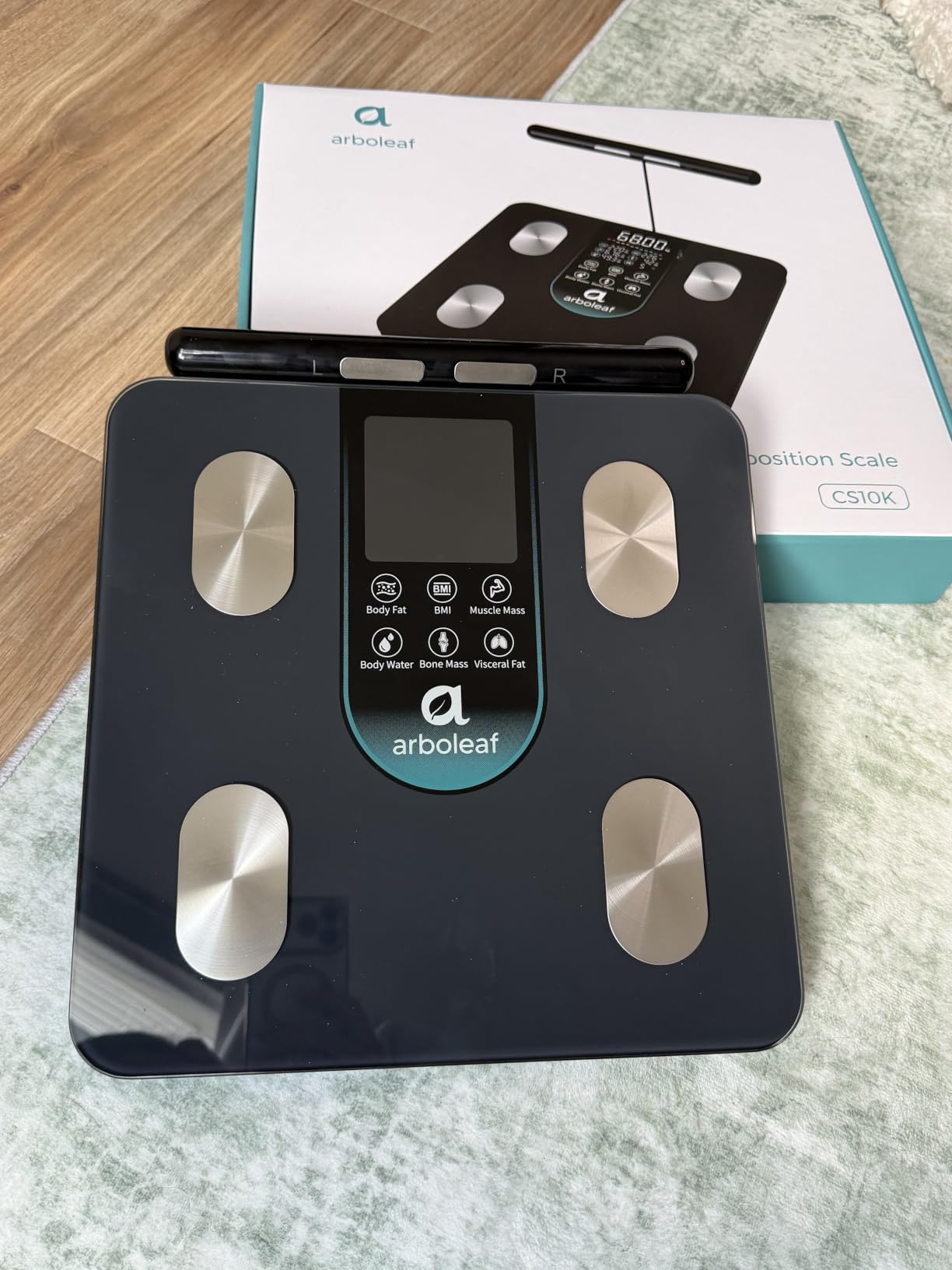 arboleaf Smart Scale for Body Weight, Dual-Frequency 8-Electrode BIA customer photo 1