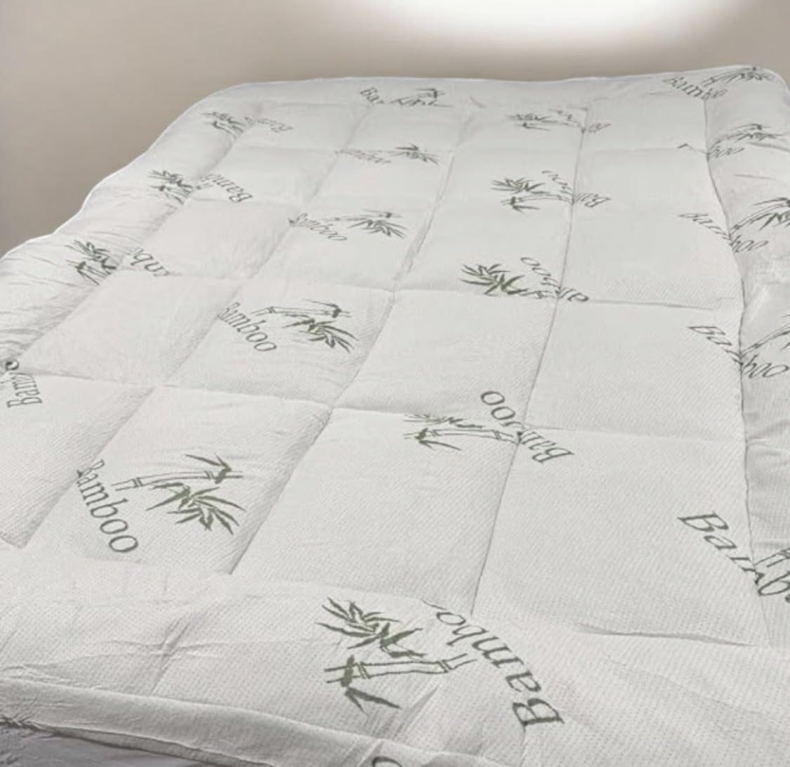 3 Inch Queen Size Memory Foam Mattress Topper for Back Pain Relief, Breathable Gel Memory Foam, Cooling Bamboo Viscose Air Layer, 1700 GSM Fill, Supportive Pillow Top Mattress Topper customer photo 2