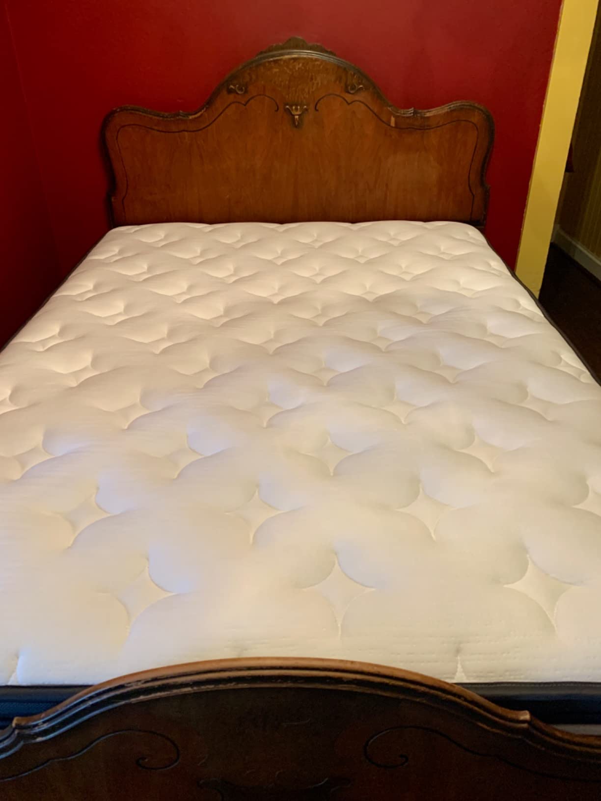 Firm King Mattress, 14 Inch Hybrid Mattresses Hotel Collection with Back & Hip Support, Deep Sleep & Zoned Support, Fiberglass-Free and CertiPUR-US Certified, 365-Night Trial, 10 Years Warranty customer photo 1