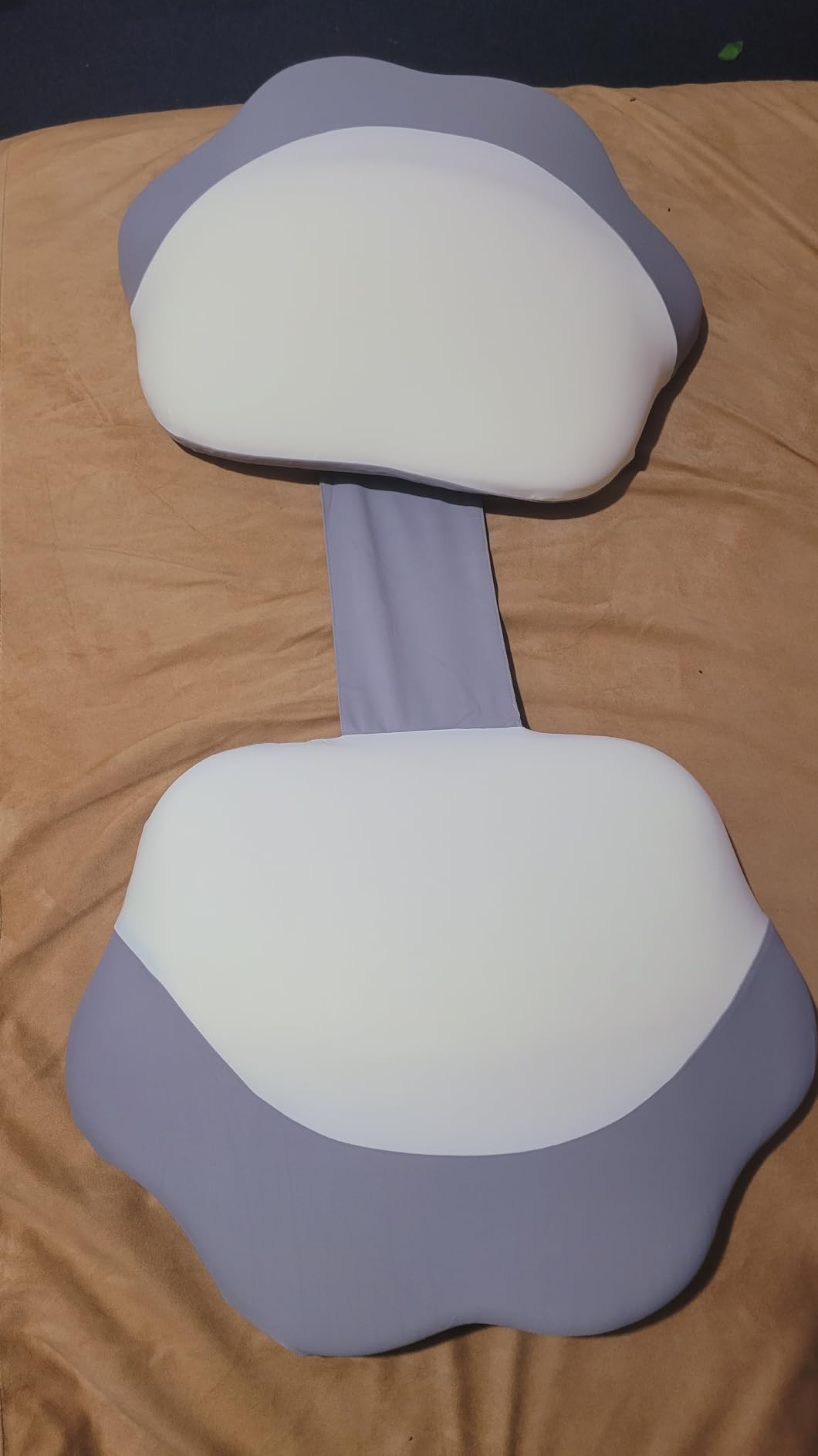 Pregnancy Pillow Cooling for Sleeping Adjustable Support Maternity Pillow, W-Shaped customer photo 1