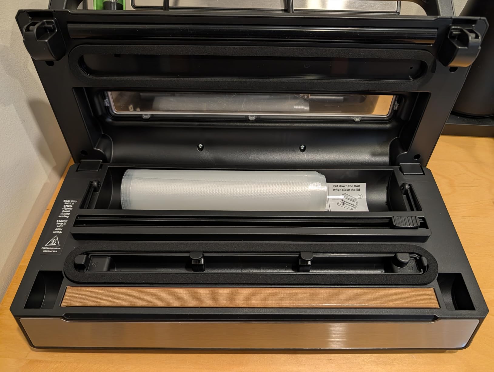 AAOBOSI 95KPa 9-in-1 Wet/Dry Vacuum Sealer, 8X Freshness customer photo 1