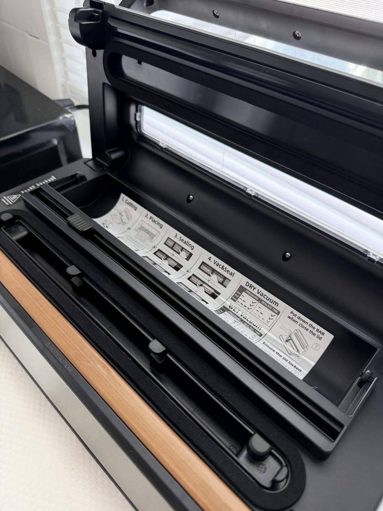 AAOBOSI 95KPa 9-in-1 Wet/Dry Vacuum Sealer, 8X Freshness customer photo 2