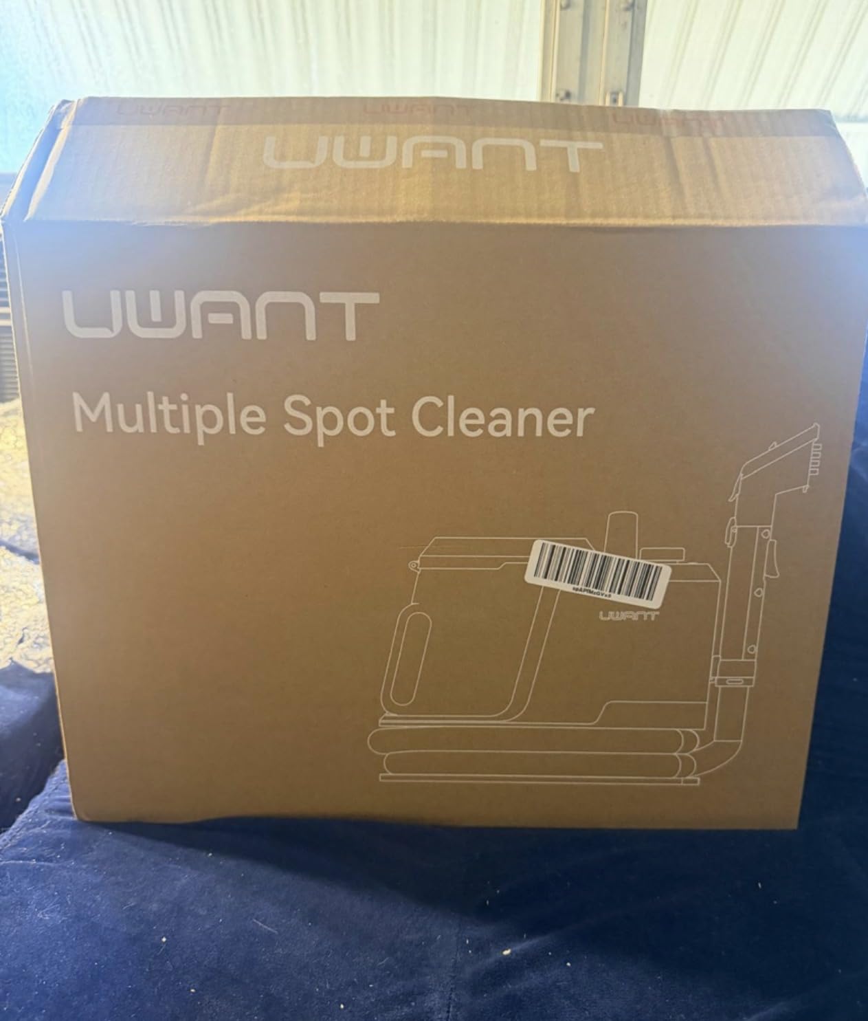 Uwant 18Kpa Upholstery Cleaner Machine with Pet Pro Cleaner&Tools Set of 1 customer photo 1