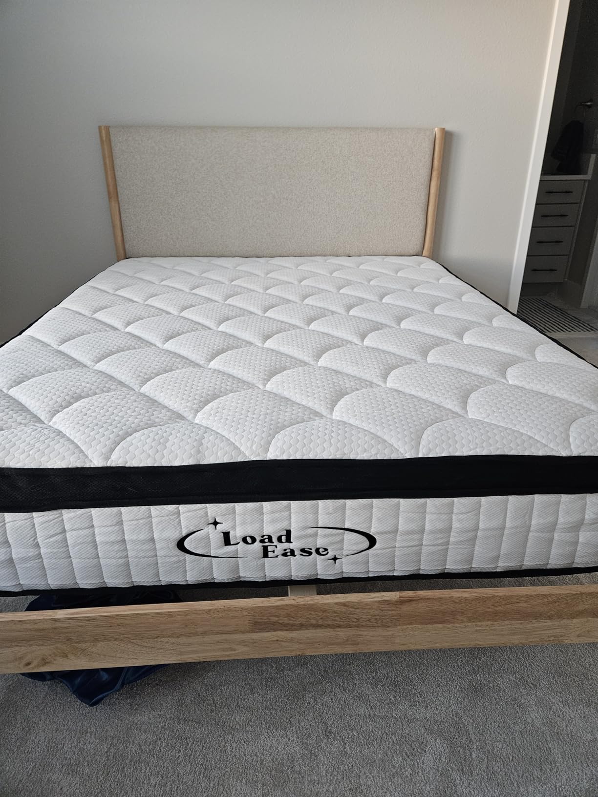 King Size Mattress, 12 Inch Hybrid Mattress King Size in a Box, Medium Firm with Cooling Gel Memory Foam & Pocket Springs customer photo 2