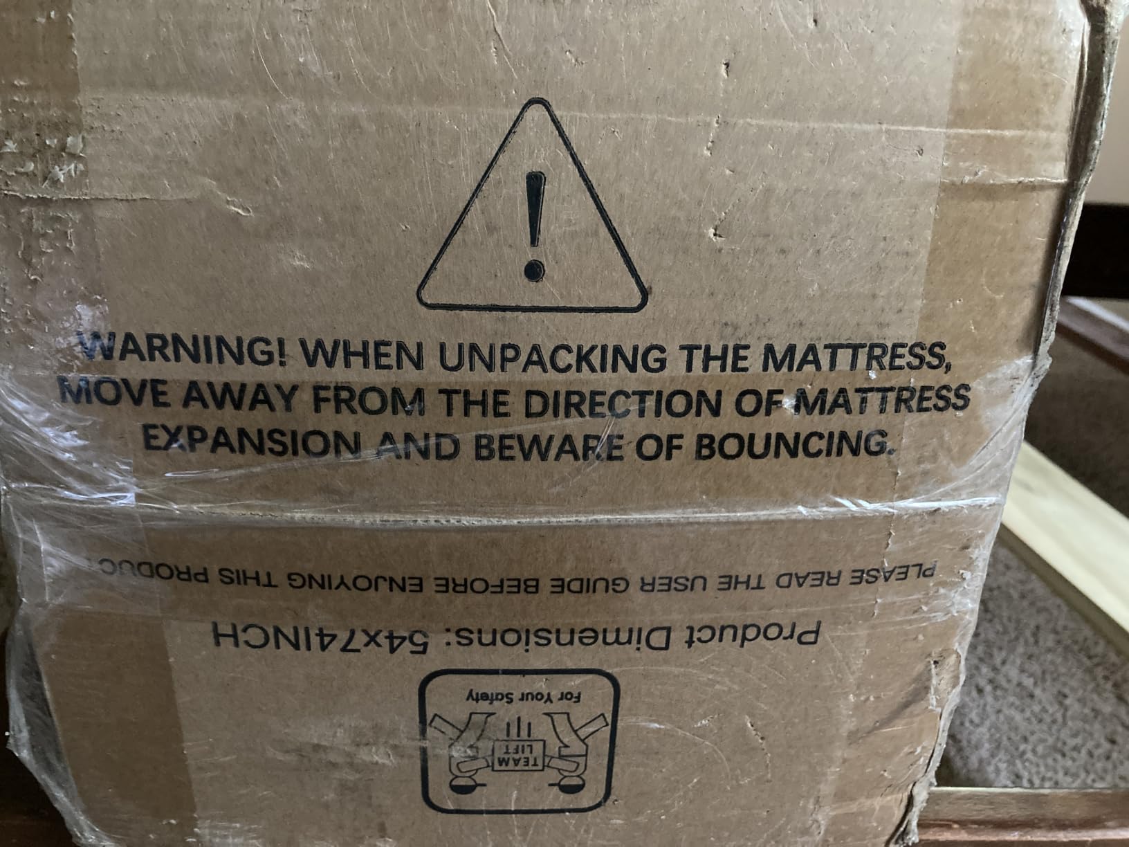 Sleepmax Extra Firm Queen Mattress 12 Inch, Hybrid Mattress Pain Relieving | Deep Sleep Bed in Box, For Back & Side Sleepers, 365-Night Trial & Forever Warranty, Fiberglass-Free, CertiPUR-US Certified customer photo 2