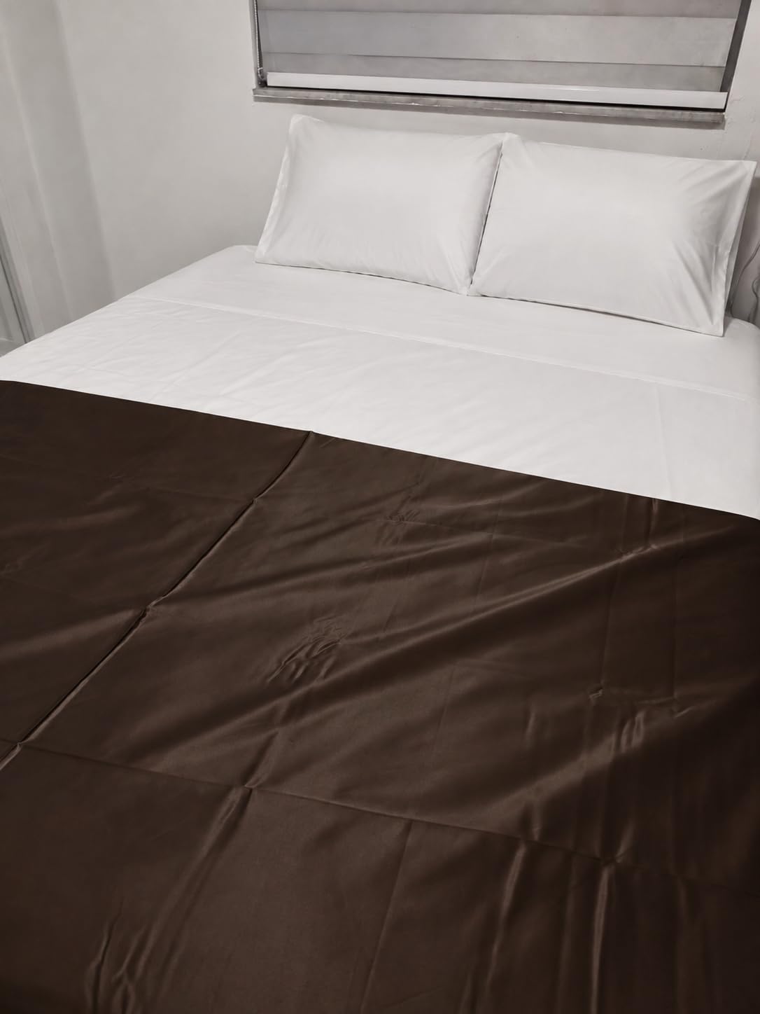 100% Linen Duvet Cover, Soft 3pcs Bedding Set with Zipper Closure, Natural Texture, Breathable for Hot Sleeper, Comforter Not Included(White, Queen 90 x 90) customer photo 2