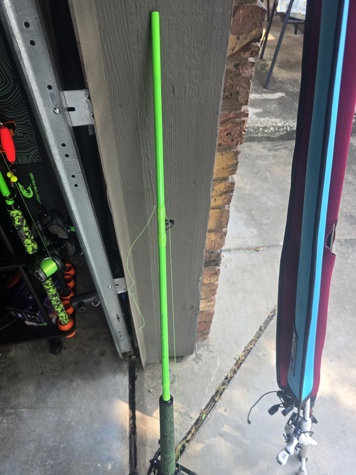 8' Glow Catfish Rod, Medium Heavy 2-Piece, 10-65 lb customer photo 1