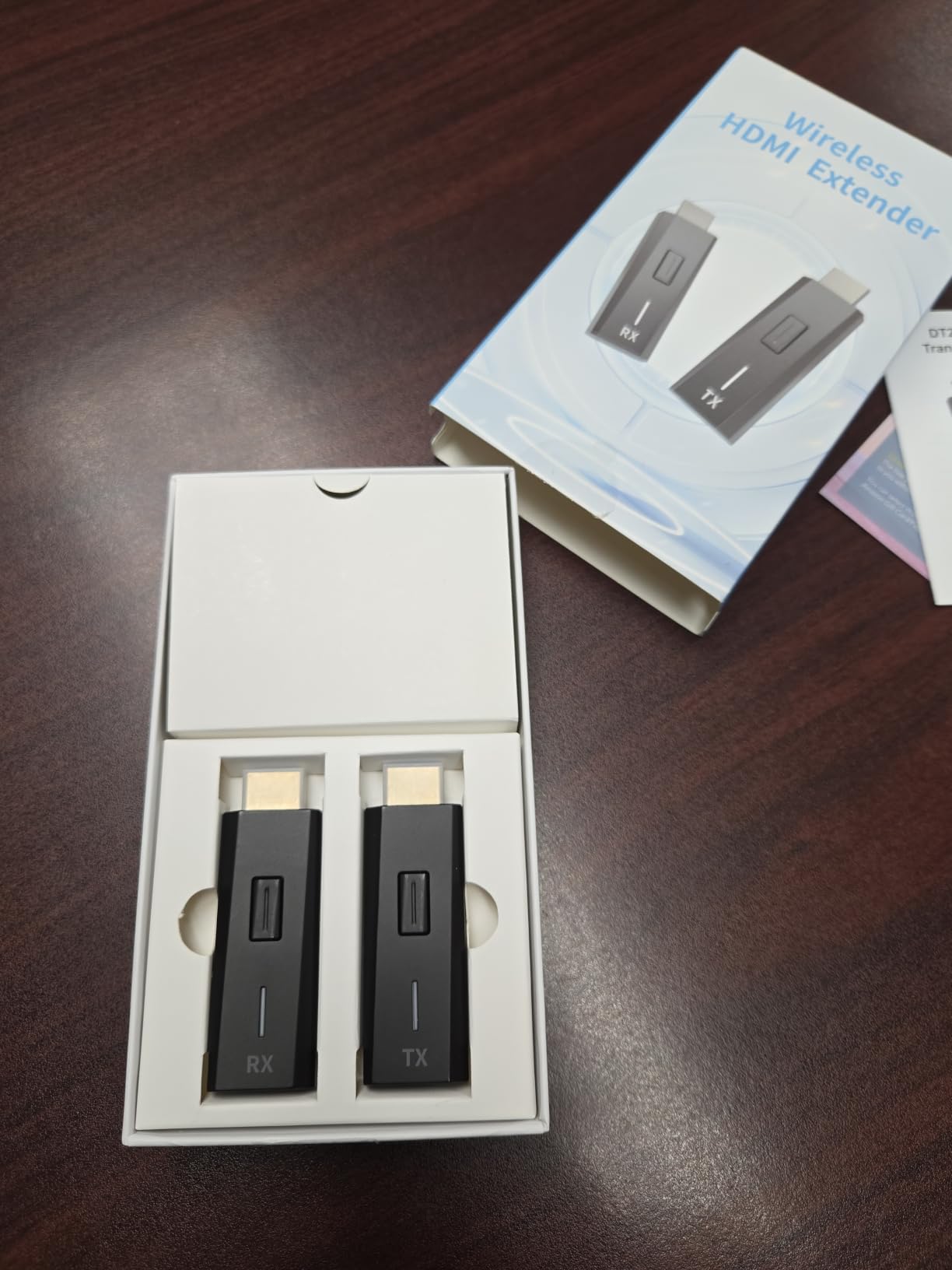 Upgraded Wireless HDMI Transmitter and Receiver 328FT/100M Plug and Play customer photo 1