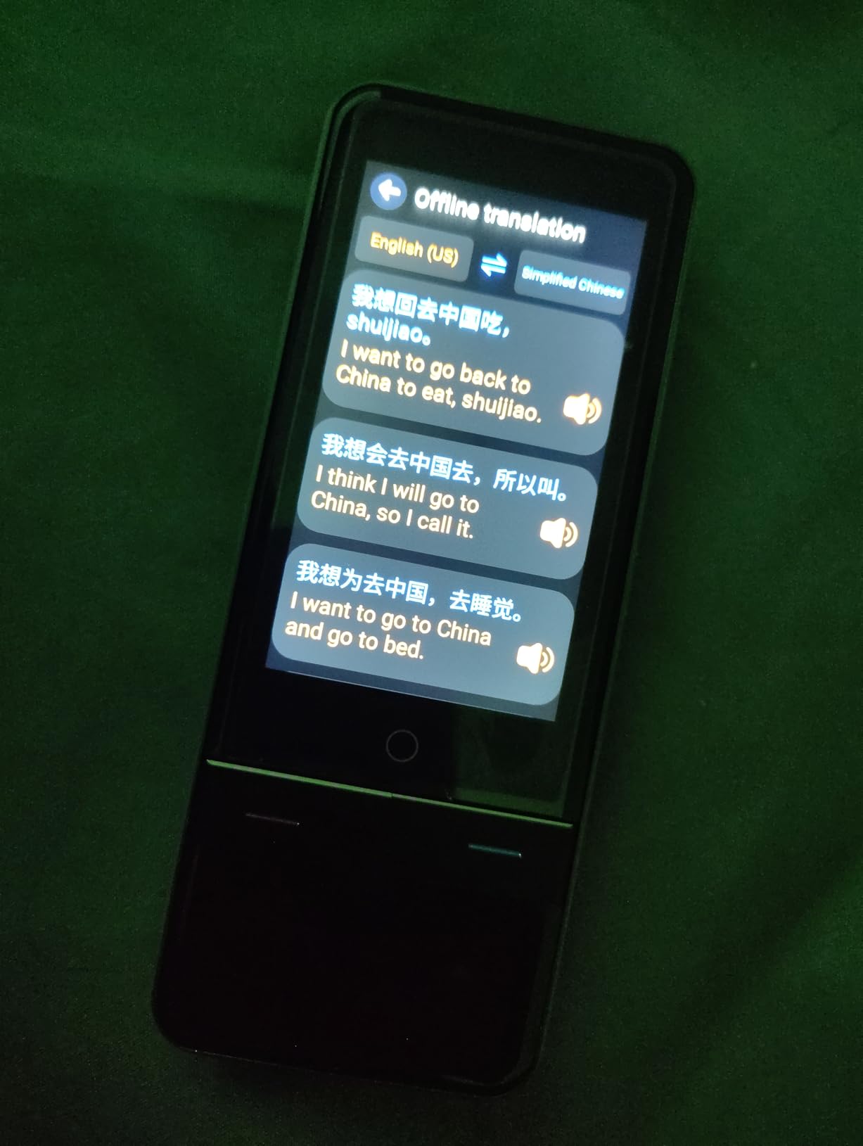 Language Translator Device No WiFi Needed，139 Languages Offline Online Voice Photo Translation，Portable Two-Way Instant Translator, High Accuracy Real-Time（0.5s for Travel, Business and Learning customer photo 2