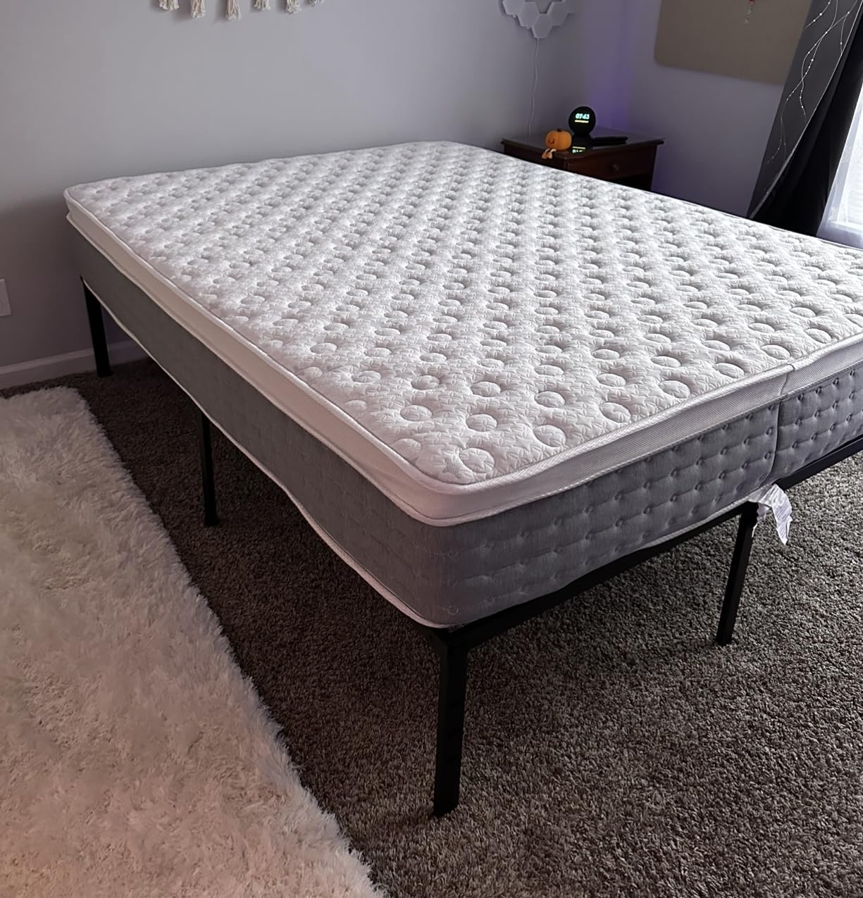 Sleepmax King Mattress 14 inch, Cooling Hybrid Mattress Pain Relieving | Hotel-Collection Bed in Box, Extra Lumbar & Hip Support, Spine Alignment, 365-Night Trial & Forever warranty, Fiberglass-Free customer photo 1