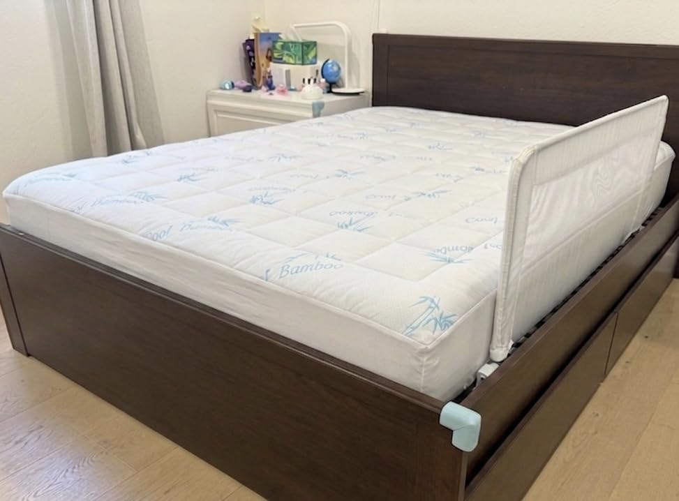 DOWNCOOL 100% Waterproof Queen Mattress Topper, Viscose Derived from Bamboo | Cooling Pillow Top Memory Foam Mattress Topper for Hot Sleepers, Deep Pocket Fits 8-21 Inch customer photo 2
