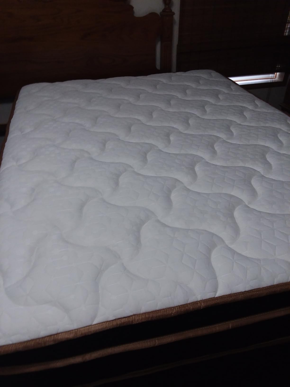 Firm King Mattress 14 Inch, Cooling Hybrid Bed in a Box, CertiPUR-US | Zones Individual Pocket Spring, Extra Hip/Shoulder/Lumbar Support, Fiberglass-Free, 365-Night Trial, CertiPUR-US customer photo 1