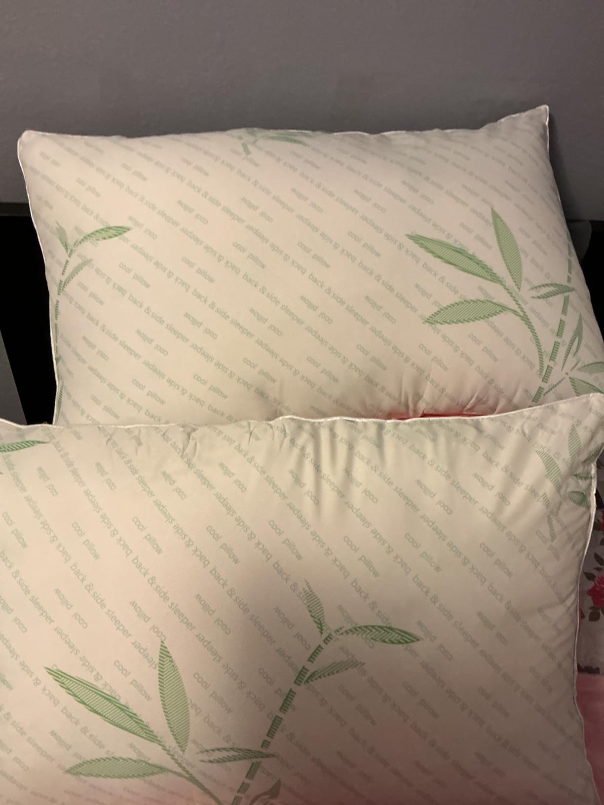 Cooling Hybrid Bed Pillows for Sleeping Queen Size Set of 2 | Luxury Hotel Comfort, Soft Down Alternative + Non-flat Memory Foam Fill, Balanced Neck Support for Side Back Stomach Sleepers customer photo 2