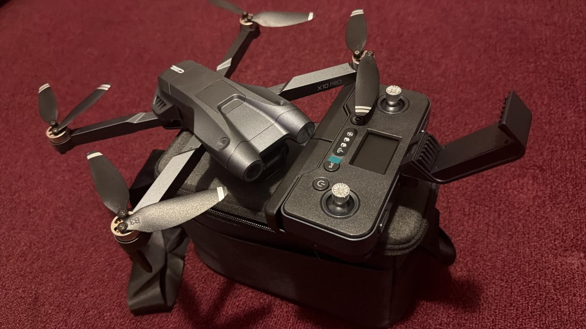 4K Drone with Camera, 84 Min Flight Time, 3 Batteries, Brushless Motor Quadcopter with 2650 ft Control Range, Auto Hover, Follow Me for Beginners customer photo 1