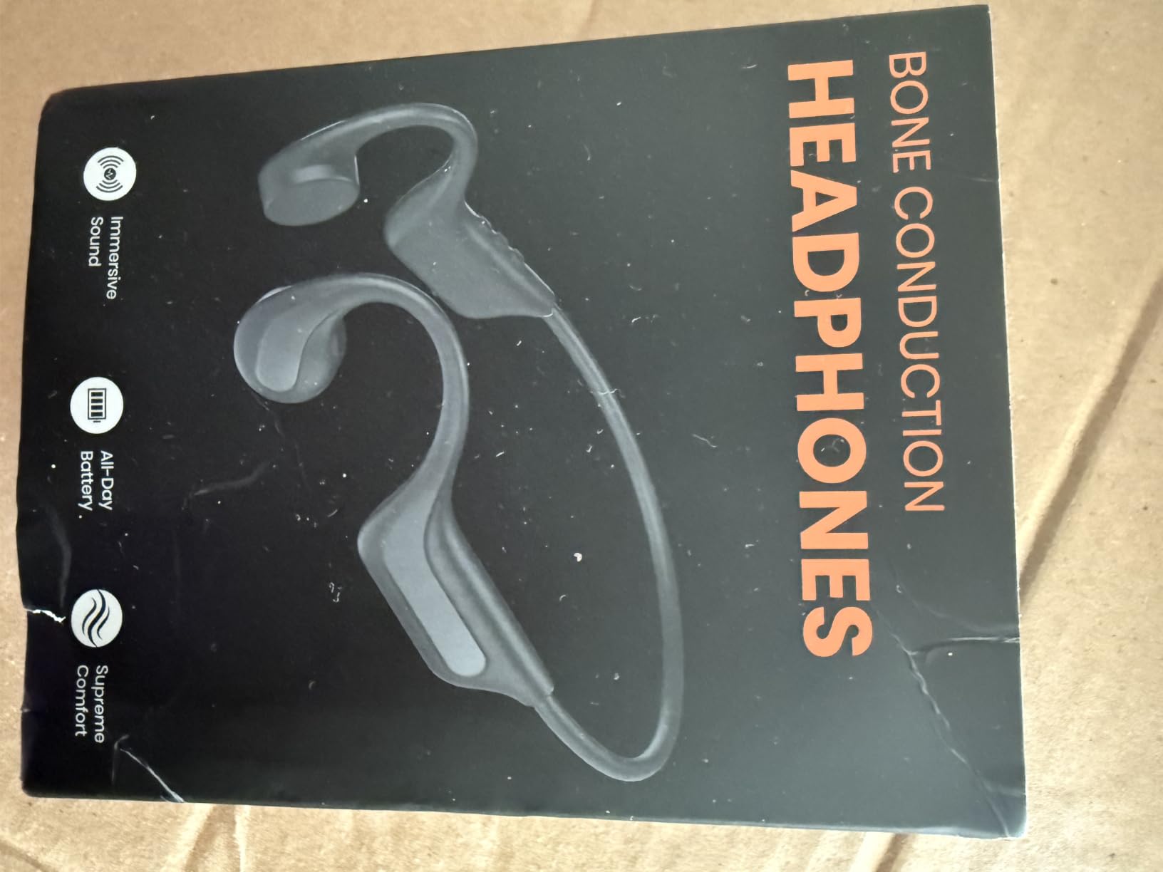 New Bone Conduction Headphones Bluetooth 6.0, Open Ear Earbuds with Mic, Premium Sound, 3 EQ Modes, 10H Playtime, 25g Lightweight, IP65 Waterproof Sports Headphones for Running Cycling Hiking customer photo 1