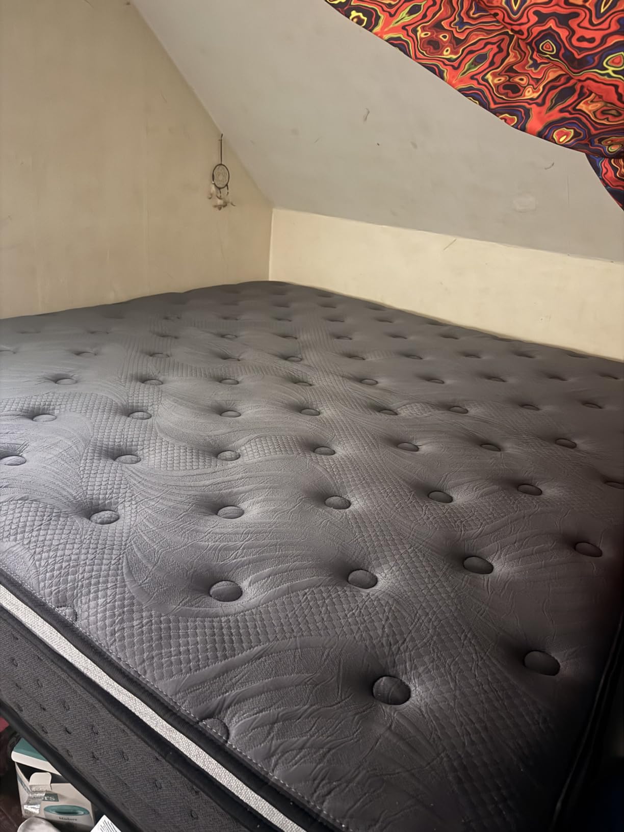 Firm King Size Mattress 14 inch, Cooling Hybrid King Mattress in a Box | Hotel-Collection 5-Zoned Support for Spinal Alignment & Back Pain Relief, Fiberglass-Free & CertiPUR-US, 365-Night Trial customer photo 1