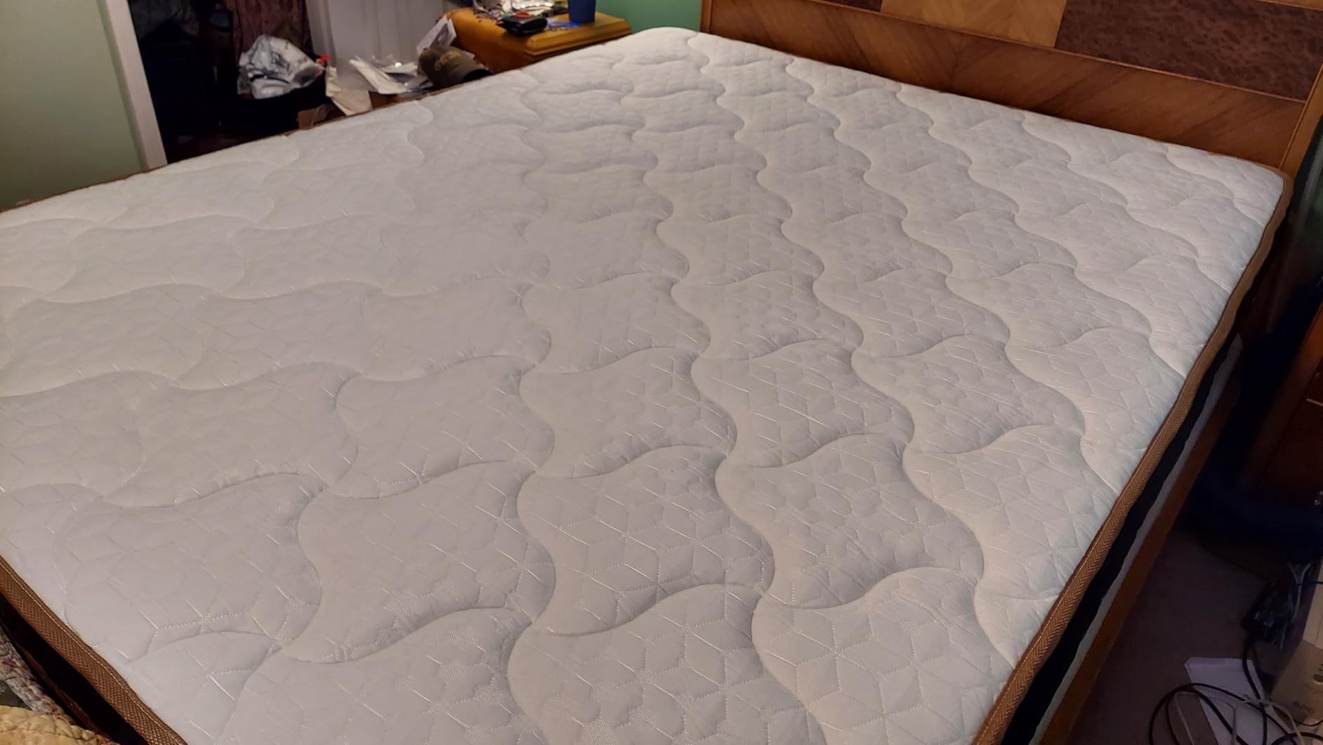 King Mattress 14 Inch, Luxury Hotel Cooling Hybrid Bed Mattress in a Box | Zones Individual Pocket Spring, Extra Hip/Shoulder/Lumbar Support, Fiberglass-Free, 365-Night Trial, CertiPUR-US customer photo 1