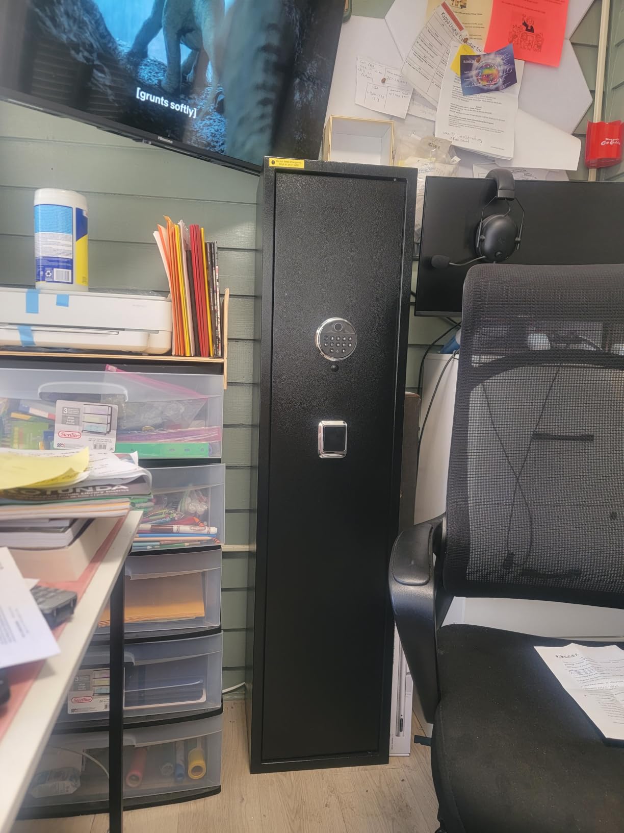 [No Assembly Required]Gun Safe for Rifles and Pistols,52