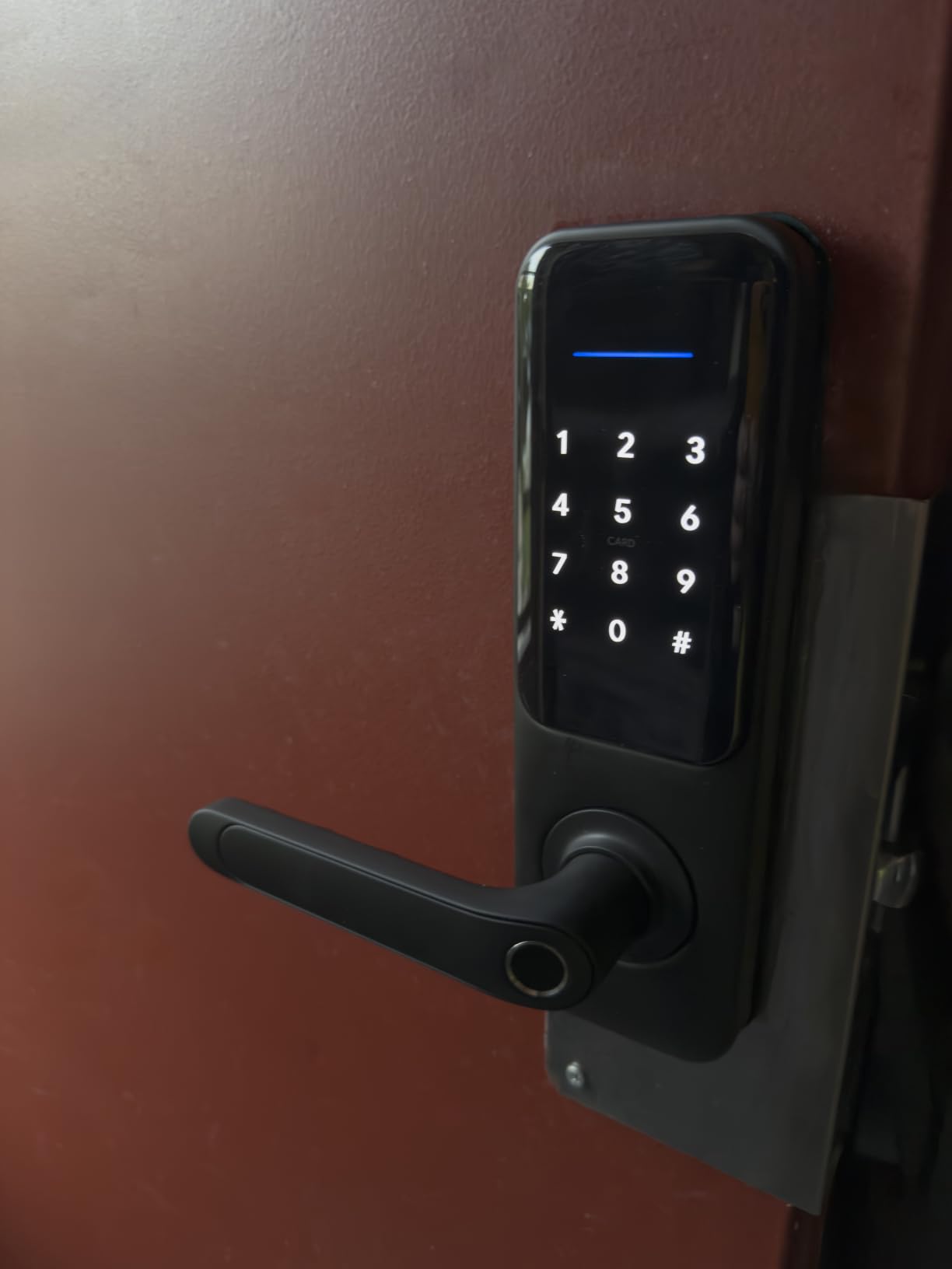 WiFi Video Smart Keypad Door Lock with Camera and Doorbell, Keyless Entry customer photo 1