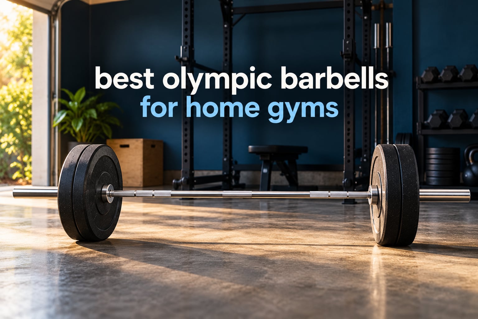 best olympic barbells for home gyms