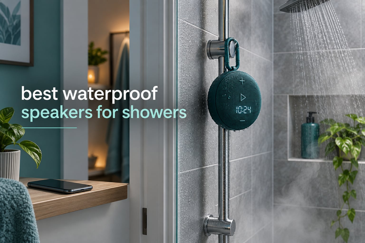 best waterproof speakers for showers