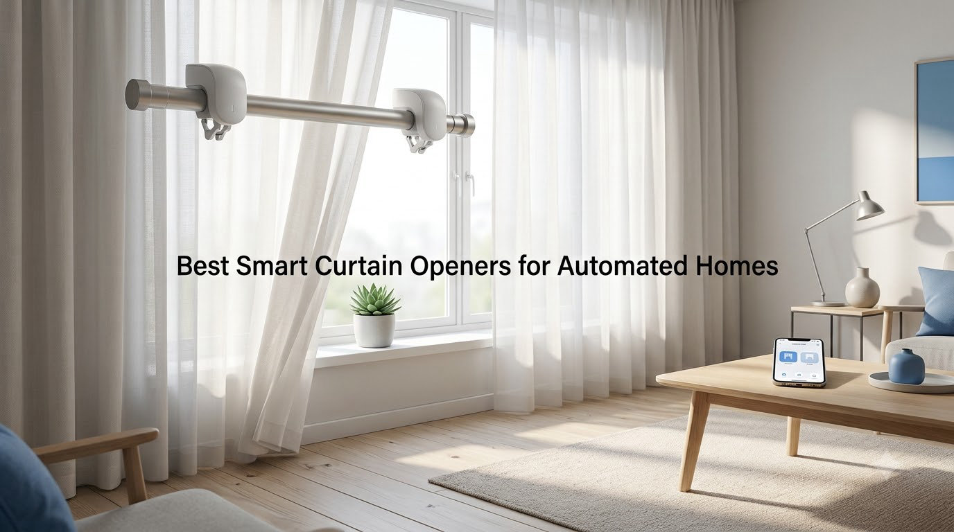 Best Smart Curtain Openers for Automated Homes