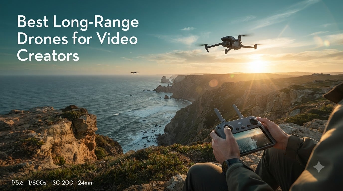 Best Long-Range Drones for Video Creators