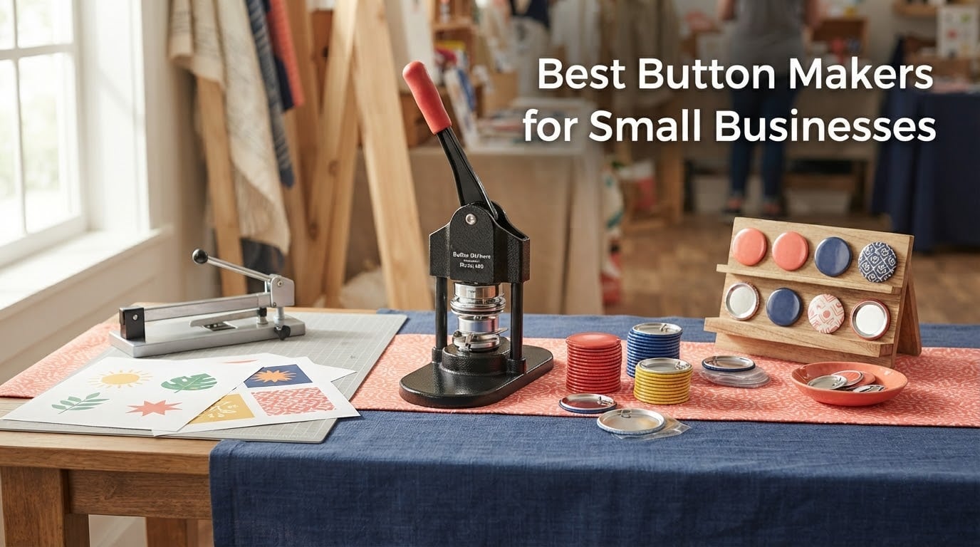Best Button Makers for Small Businesses