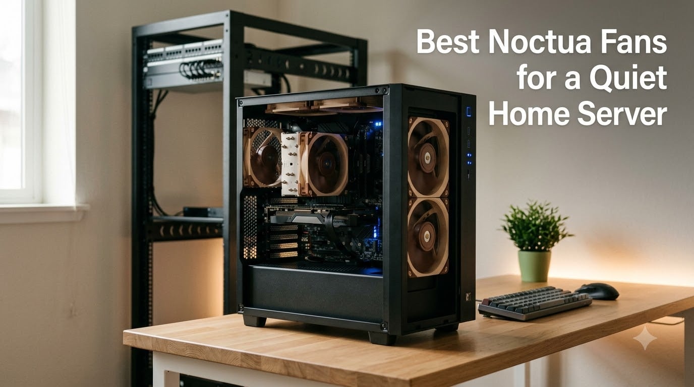 Best Noctua Fans for a Quiet Home Server