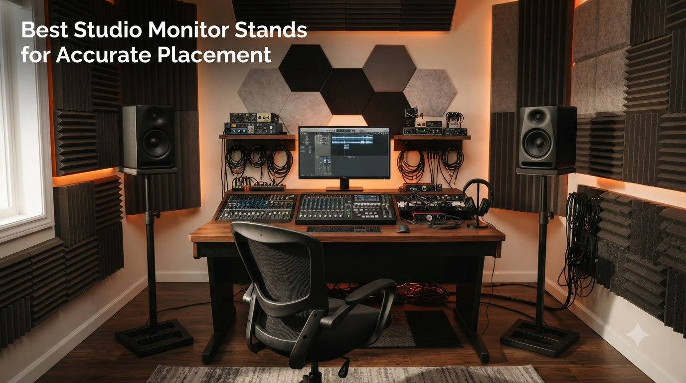 Best Studio Monitor Stands for Accurate Placement
