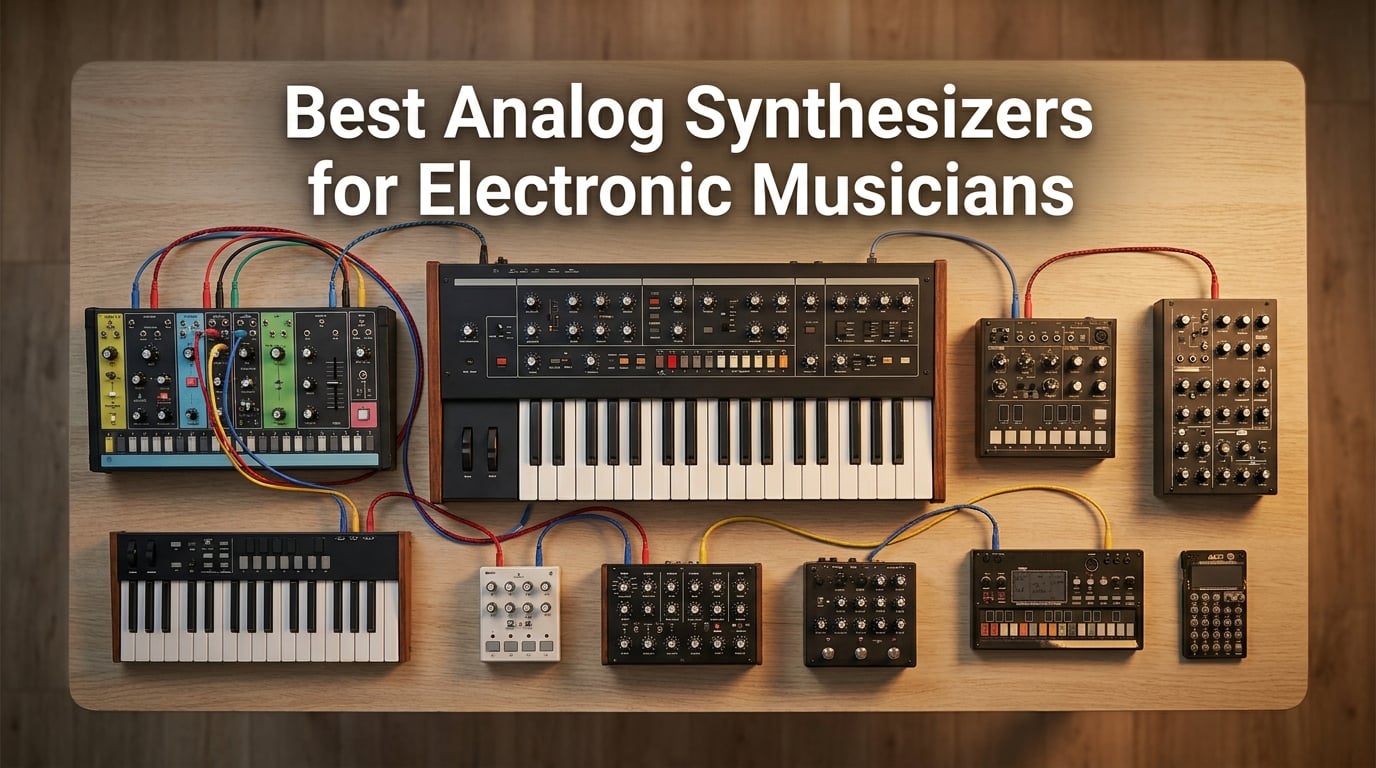 Best Analog Synthesizers for Electronic Musicians