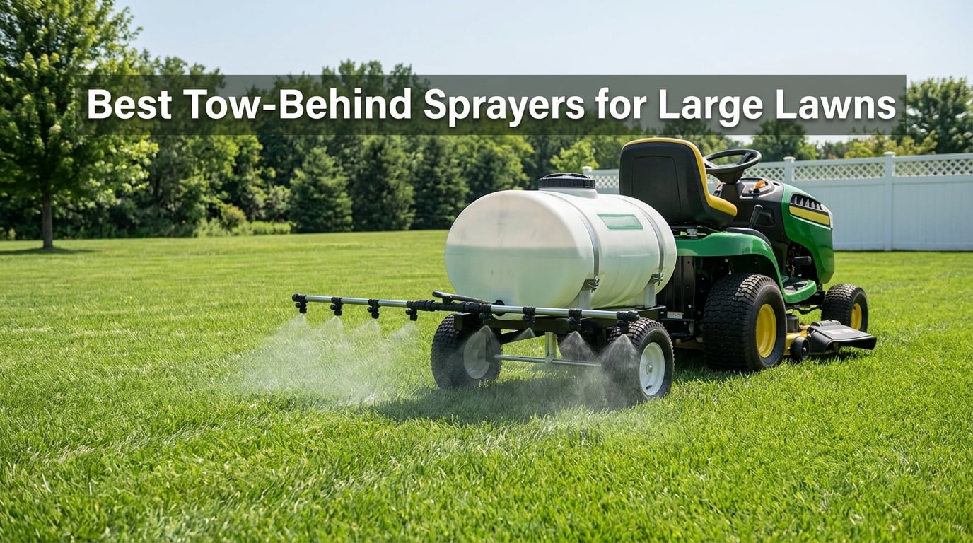 Best Tow-Behind Sprayers for Large Lawns