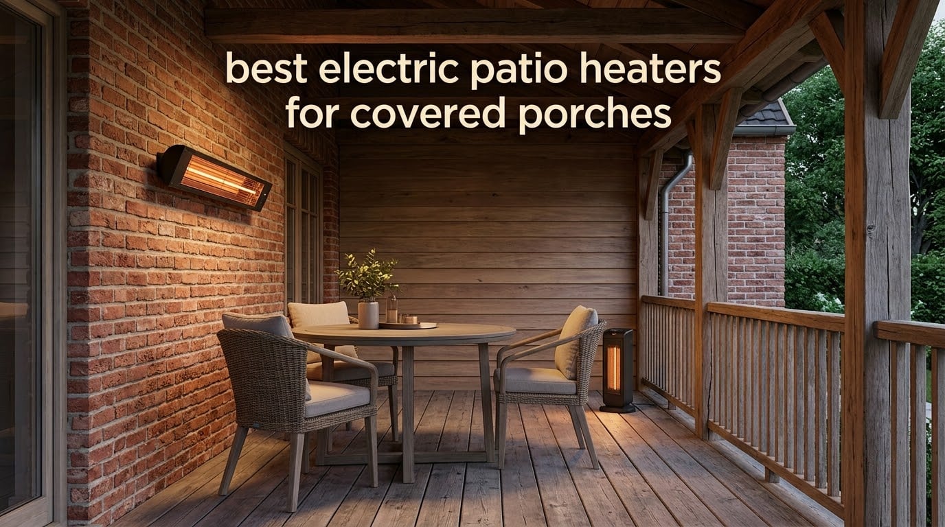 best electric patio heaters for covered porches