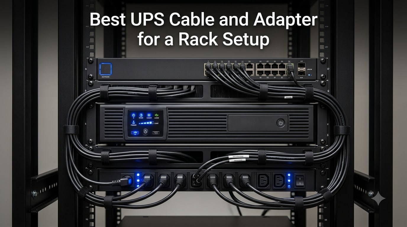Best UPS Cable and Adapter for a Rack Setup