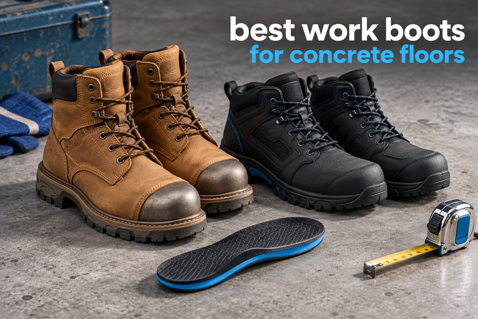 best work boots for concrete floors