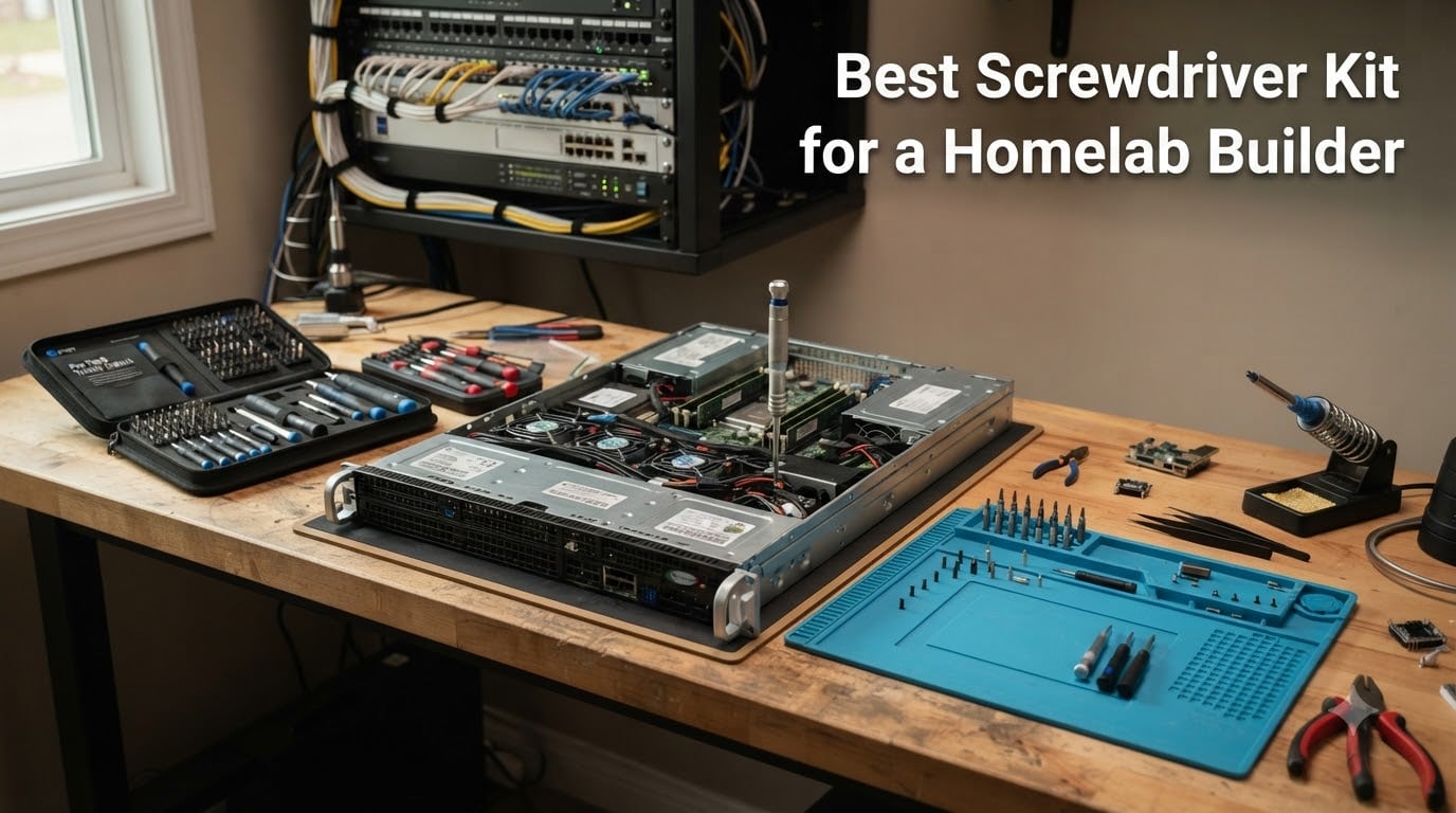 Best Screwdriver Kit for a Homelab Builder