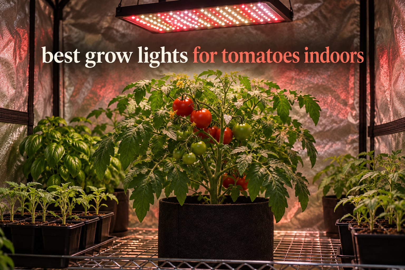 best grow lights for tomatoes indoors