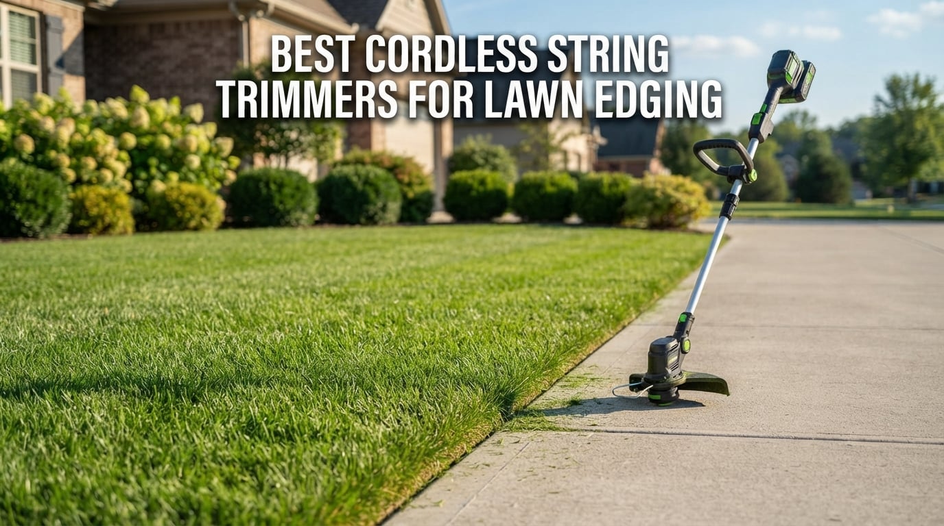 Best Cordless String Trimmers for Lawn Edging