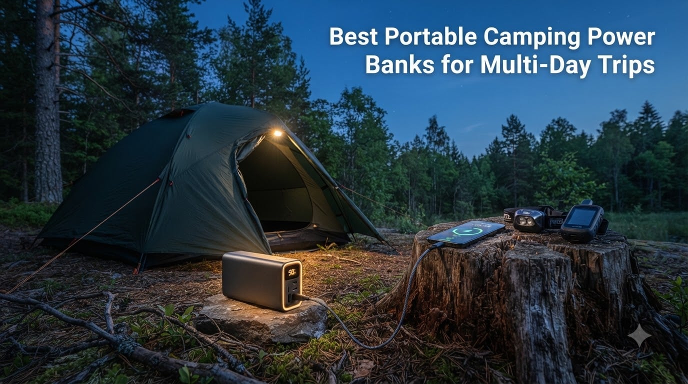 Best Portable Camping Power Banks for Multi-Day Trips