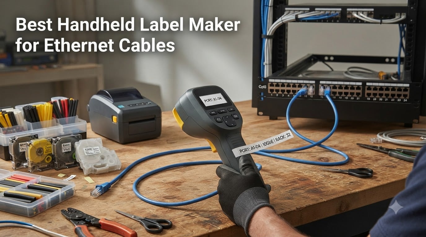 Best Handheld Label Maker for Ethernet Cables