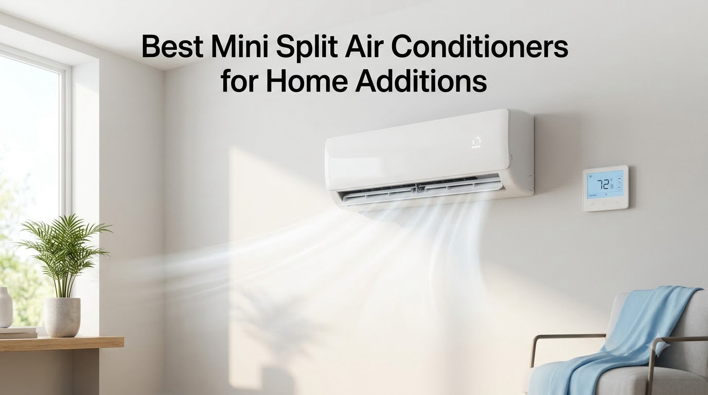 Best Mini Split Air Conditioners for Home Additions