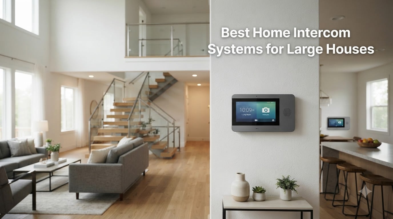Best Home Intercom Systems for Large Houses