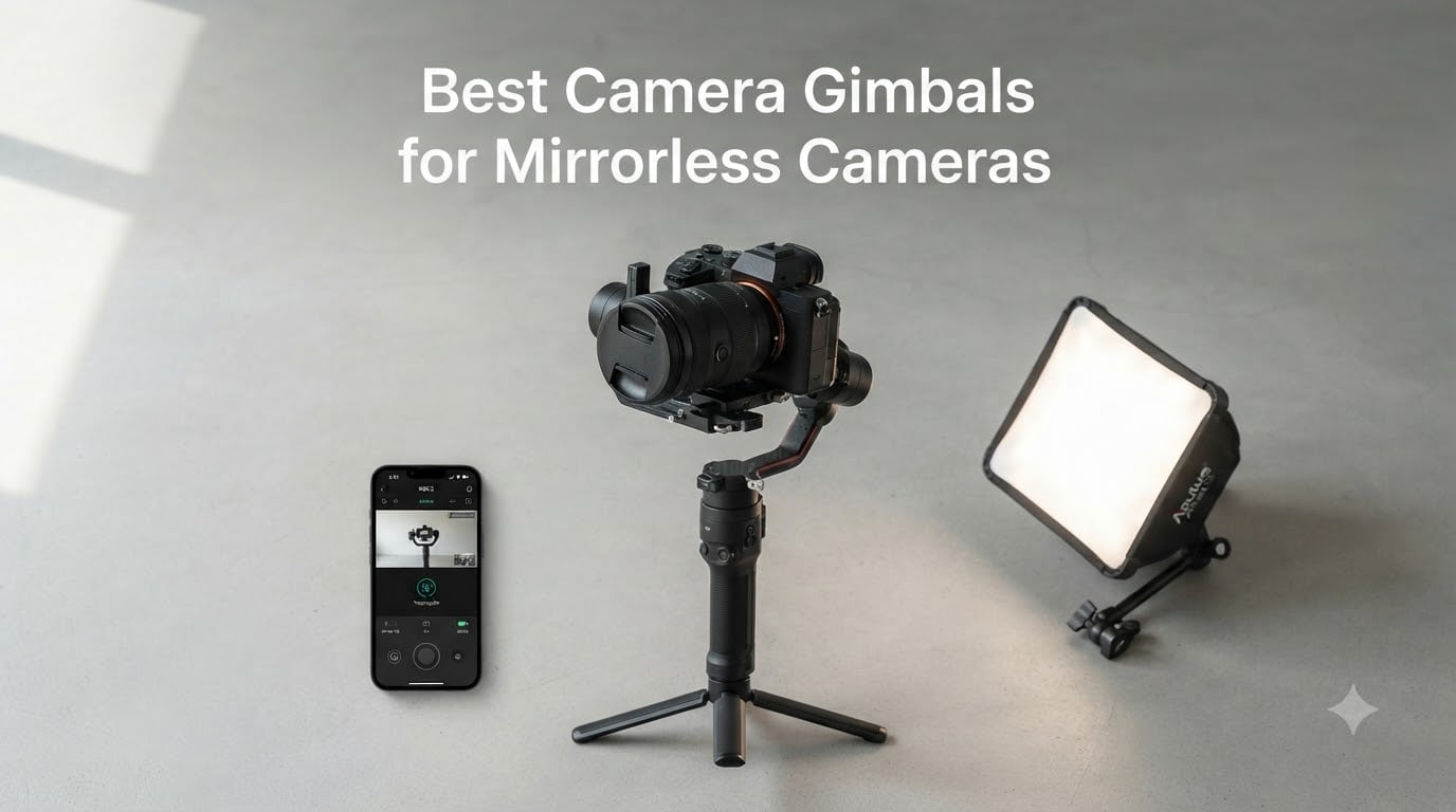 Best Camera Gimbals for Mirrorless Cameras