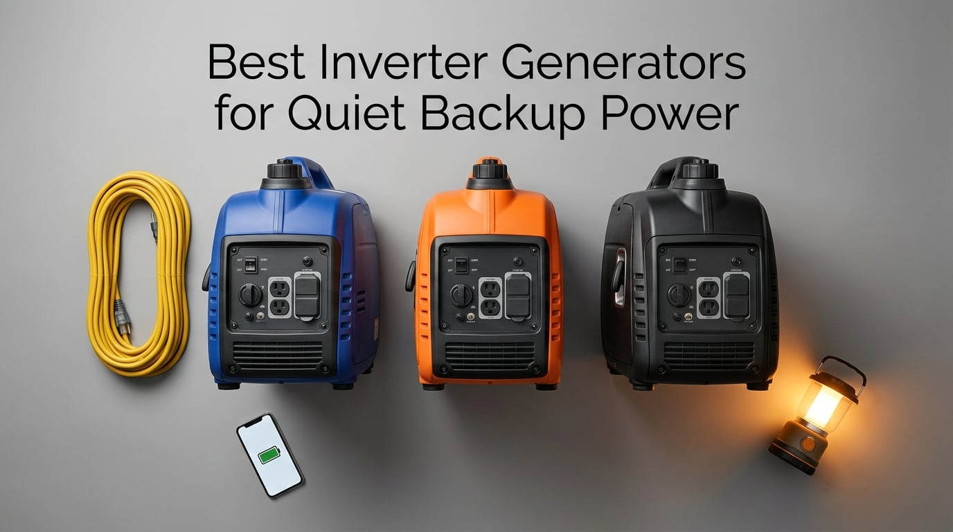 Best Inverter Generators for Quiet Backup Power