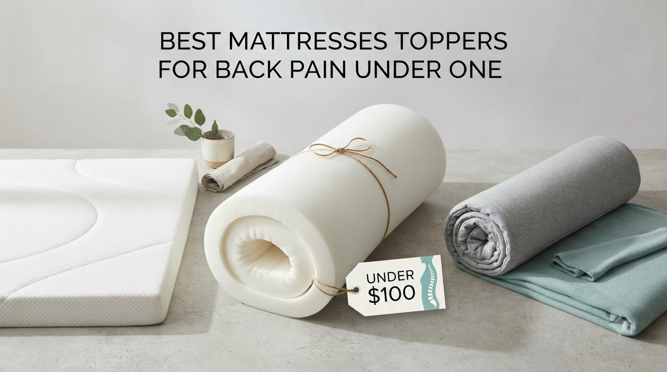 best mattresses toppers for back pain under one