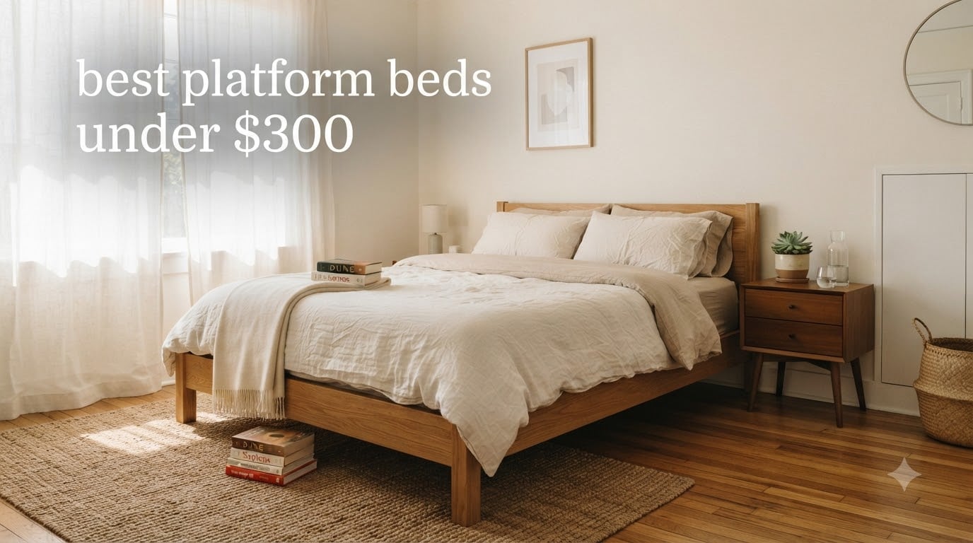 best platform beds under $300