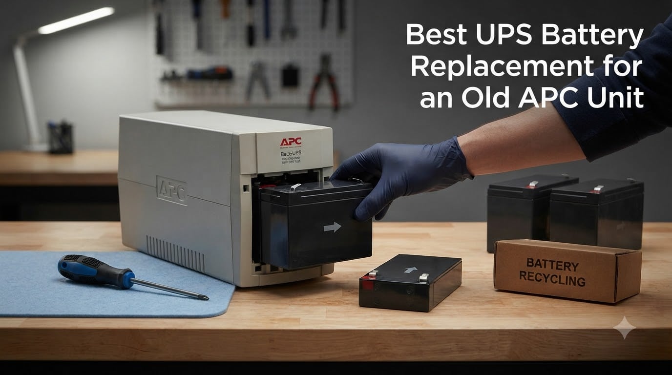 Best UPS Battery Replacement for an Old APC Unit